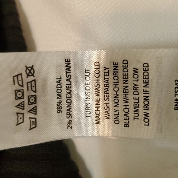 Rachel Zoe black mock tank turtleneck S - Picture 5 of 11